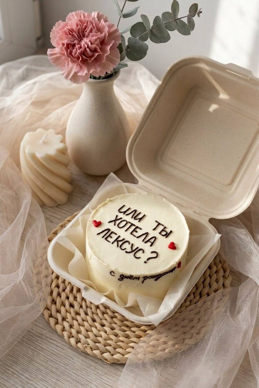 Бенто - торт «С днем рождения»